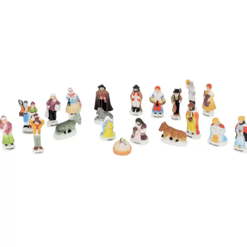 Cerf Dellier Feves Santons Creche Provencale (X100) Discount