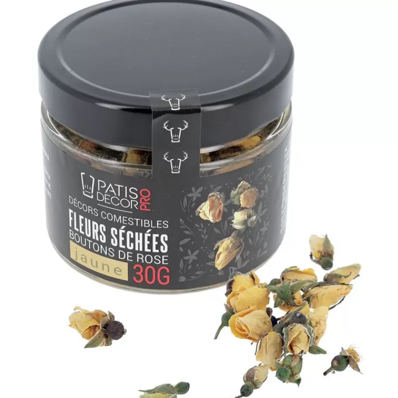 Cerf Dellier Fleurs Sechees De Roses Jaunes 30 G Online