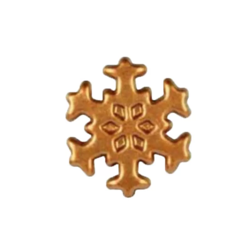 Cerf Dellier Flocon De Neige Bronze En Chocolat Blanc (X 132) Best