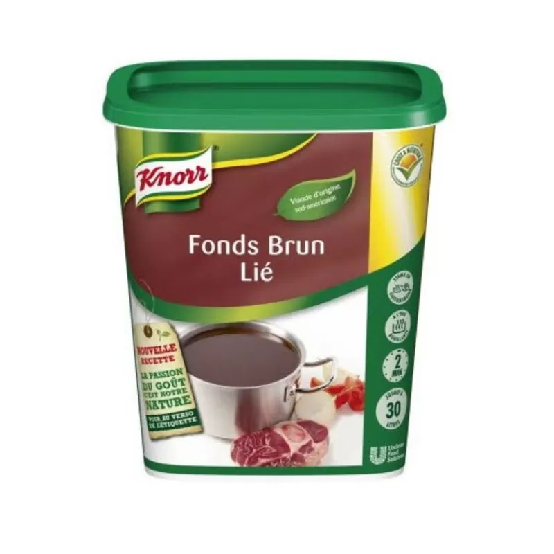 Cerf Dellier Fonds Brun Lie Knorr 750 G