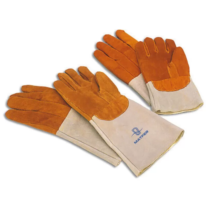 Cerf Dellier Gants De Protection En Croute De Cuir Best Sale