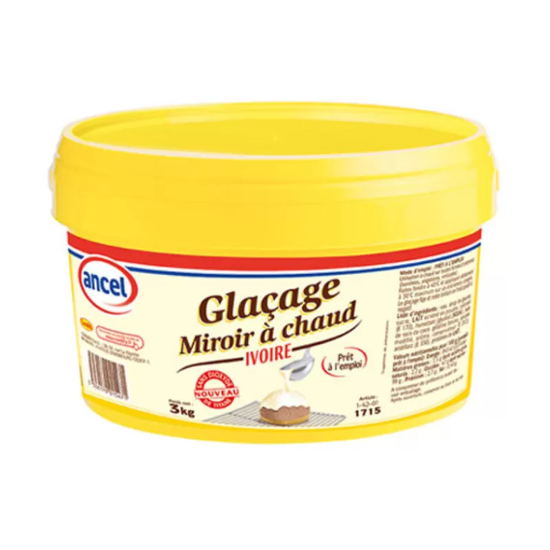 Cerf Dellier Glacage Miroir Ivoire Ancel 3 Kg