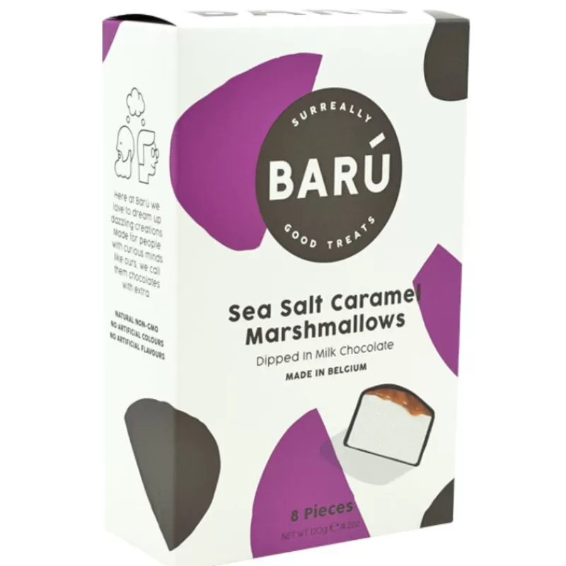 Cerf Dellier Guimauves Au Chocolat Lait Et Caramel Beurre Sale 120 G - Ddm 09/22