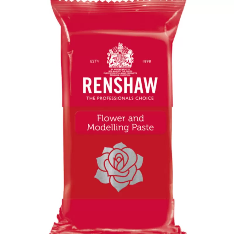 Cerf Dellier Gumpaste Rouge Oeillet Renshaw 250 G - Ddm 07/23