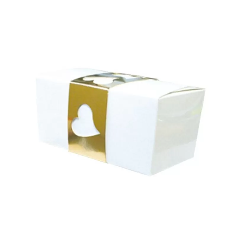 Cerf Dellier Kit Ballotin Blanc / Or Patisdecor (X 2) Cheap