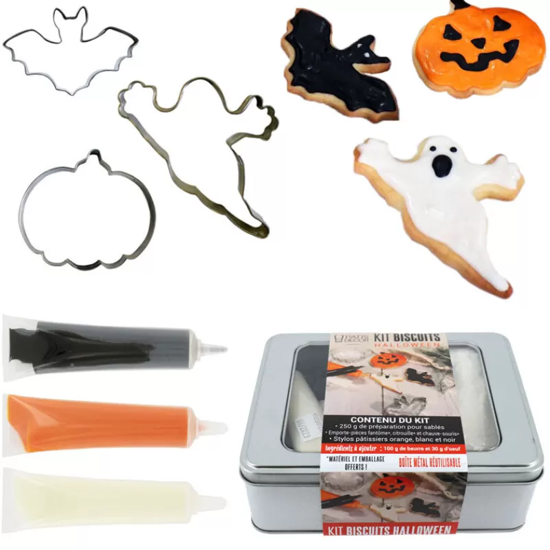 Cerf Dellier Kit Biscuits Halloween Patisdecor Outlet