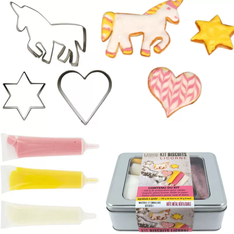 Cerf Dellier Kit Biscuits Licorne Patisdecor Shop