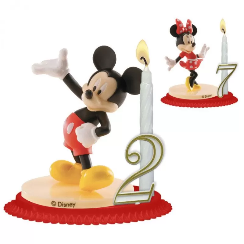 Cerf Dellier Kit Bougie Mickey Ou Minnie Store