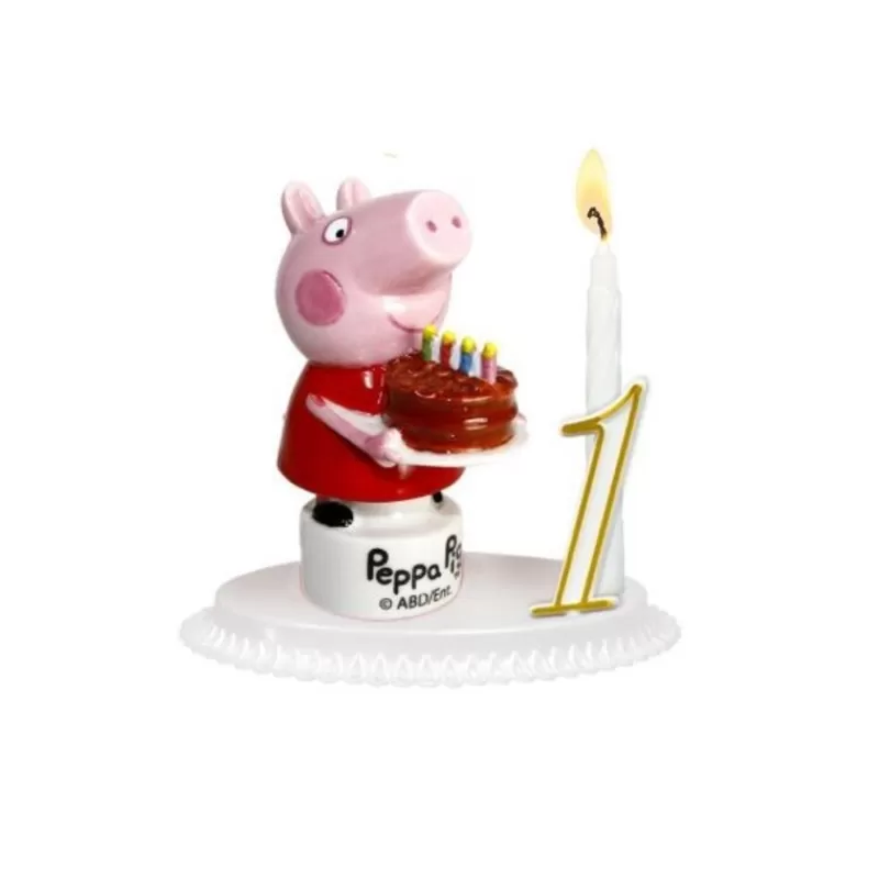 Cerf Dellier Kit Bougie Peppa Pig New