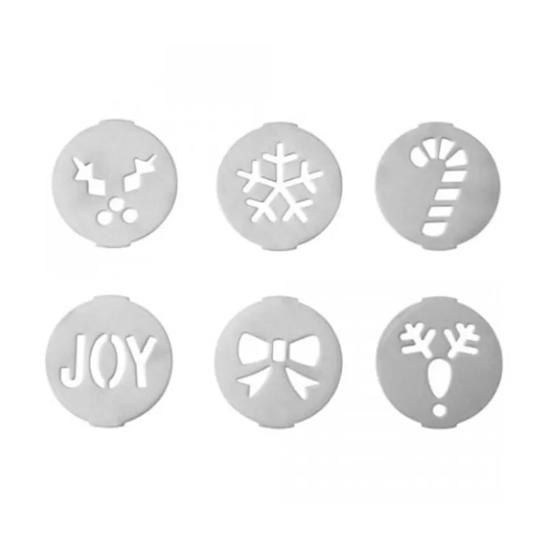 Cerf Dellier Kit De 6 Disques Pour Presse A Biscuit De Noël Cheap