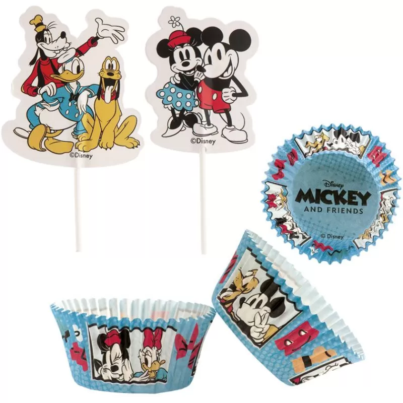 Cerf Dellier Kit Deco Cupcakes Mickey (X24) Best