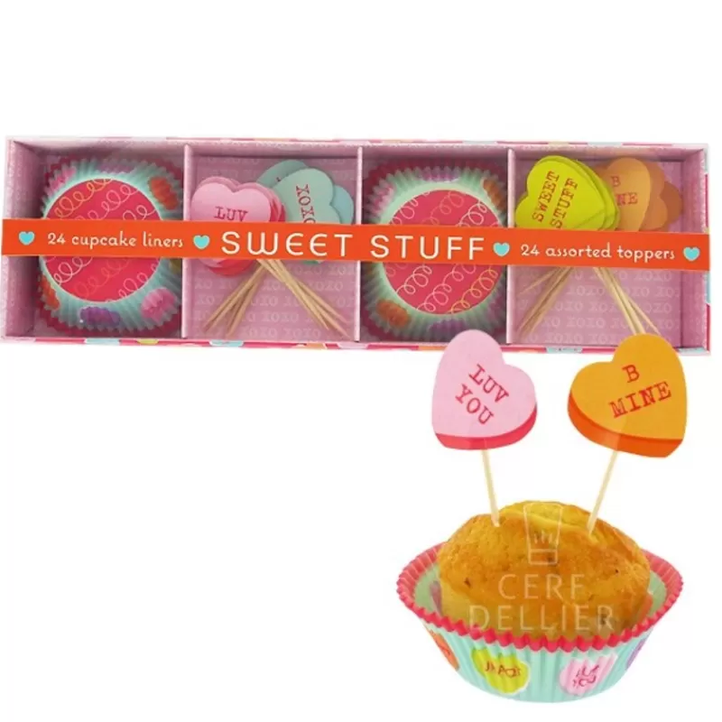 Cerf Dellier Kit Deco Cupcakes Sweet Stuff Patisdecor Cheap