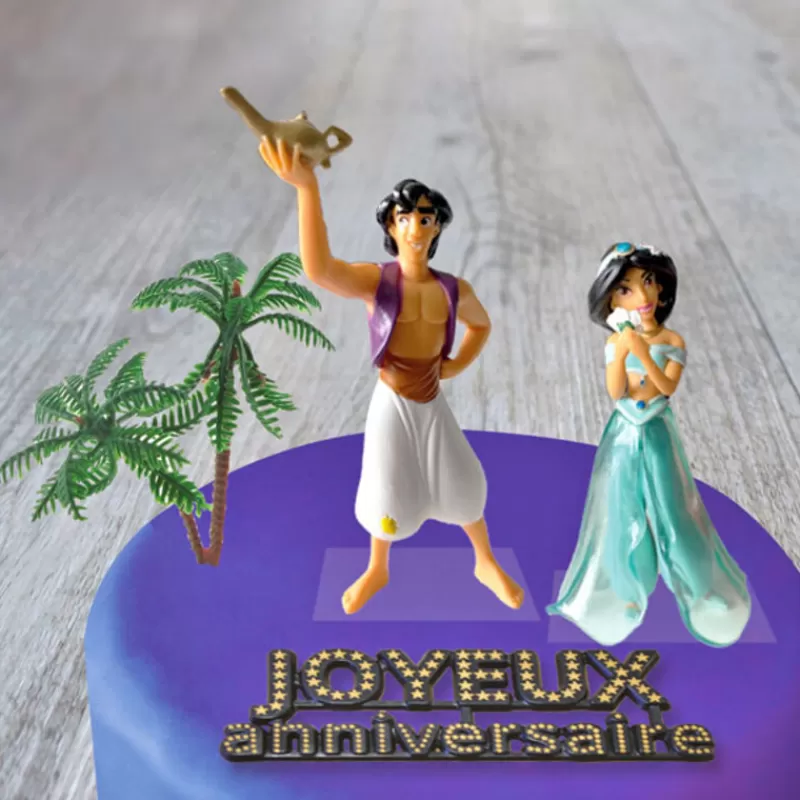 Cerf Dellier Kit Decor Gateau Aladin Et Jasmine Flash Sale