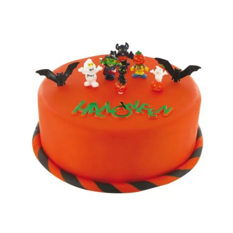 Cerf Dellier Kit Decor Gateau Halloween New