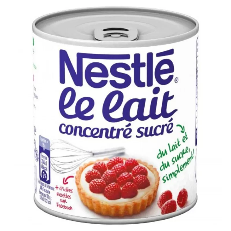 Cerf Dellier Lait Concentre Sucre Nestle 397 G Best Sale