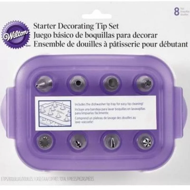 Cerf Dellier Malette De Douilles Wilton Debutant (8 Douilles Et Une Boite De Rangement)