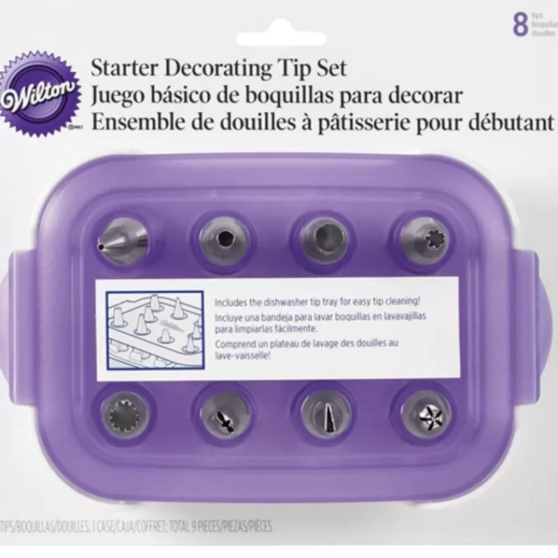 Cerf Dellier Malette De Douilles Wilton Debutant (8 Douilles Et Une Boite De Rangement)