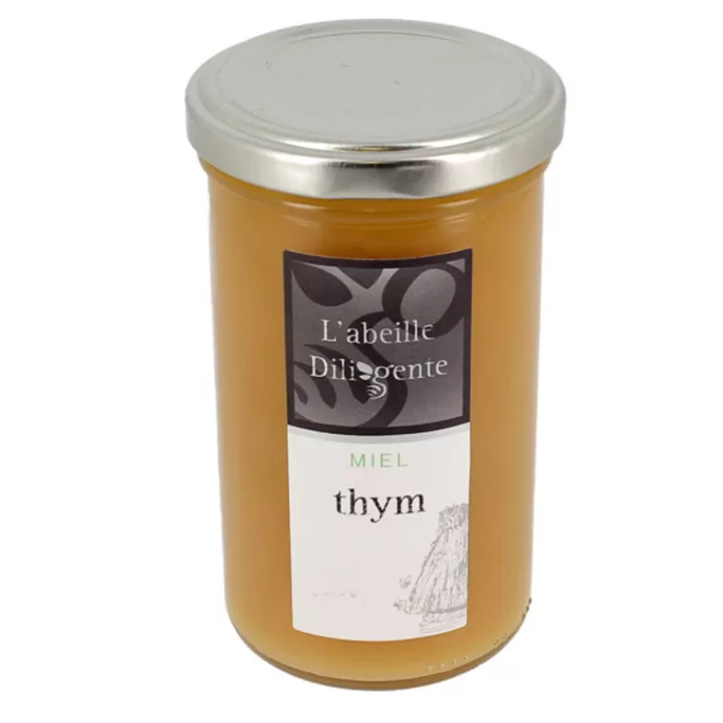 Cerf Dellier Miel De Thym L'Abeille Diligente 350 G