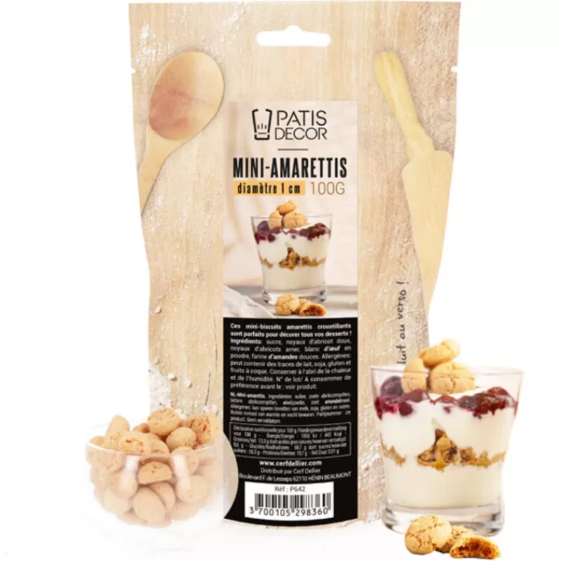 Cerf Dellier Mini Amaretti Patisdecor 100 G