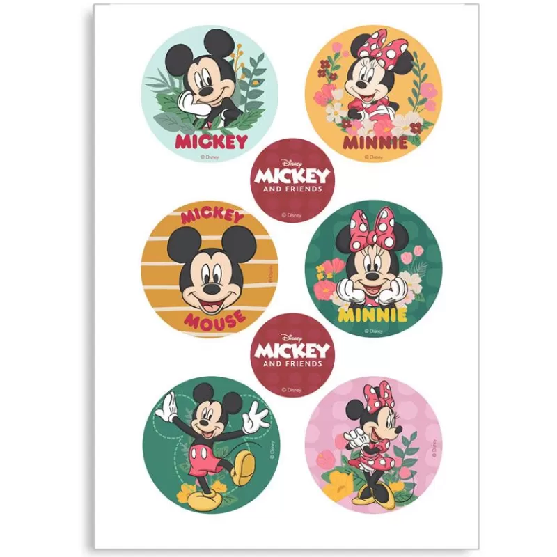 Cerf Dellier Mini Disques Azyme Mickey Minnie (X6) Sale