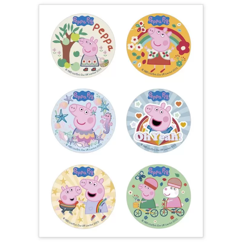 Cerf Dellier Mini Disques Azyme Peppa Pig (X6) Shop