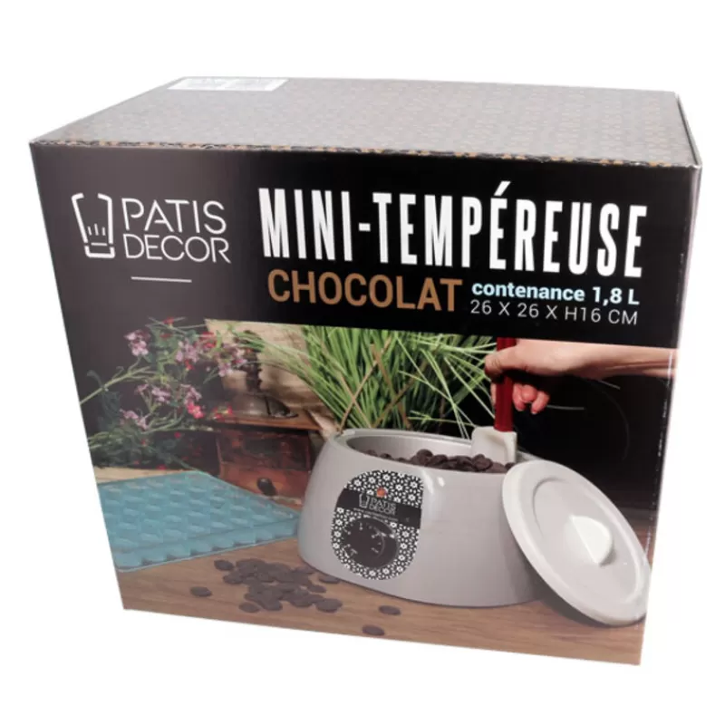 Cerf Dellier Mini Tempereuse A Chocolat 1,8 Litres Patisdecor Online