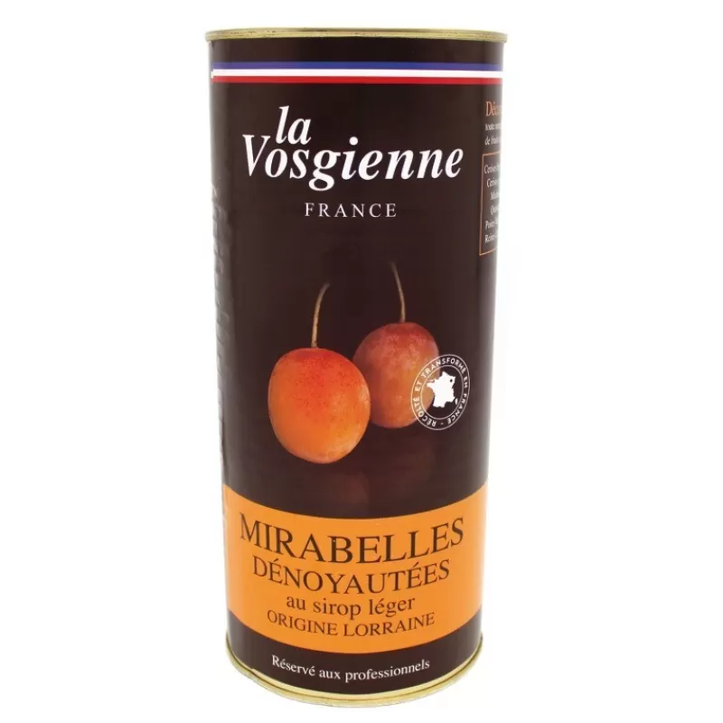 Cerf Dellier Mirabelles Denoyautees Au Sirop Leger 1 Kg