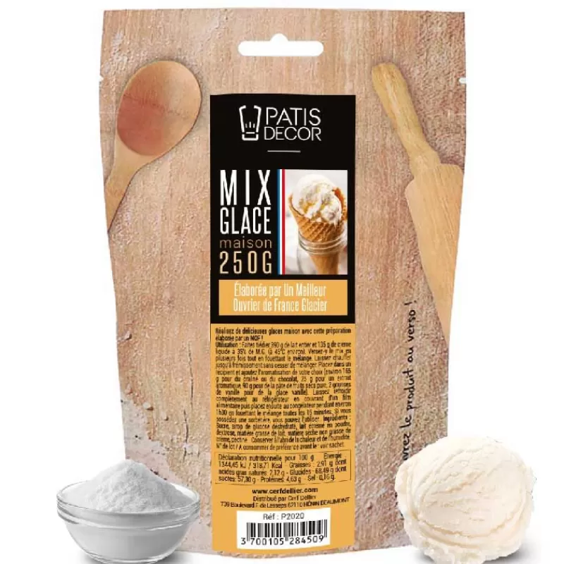 Cerf Dellier Mix Glace Maison Patisdecor 250 G