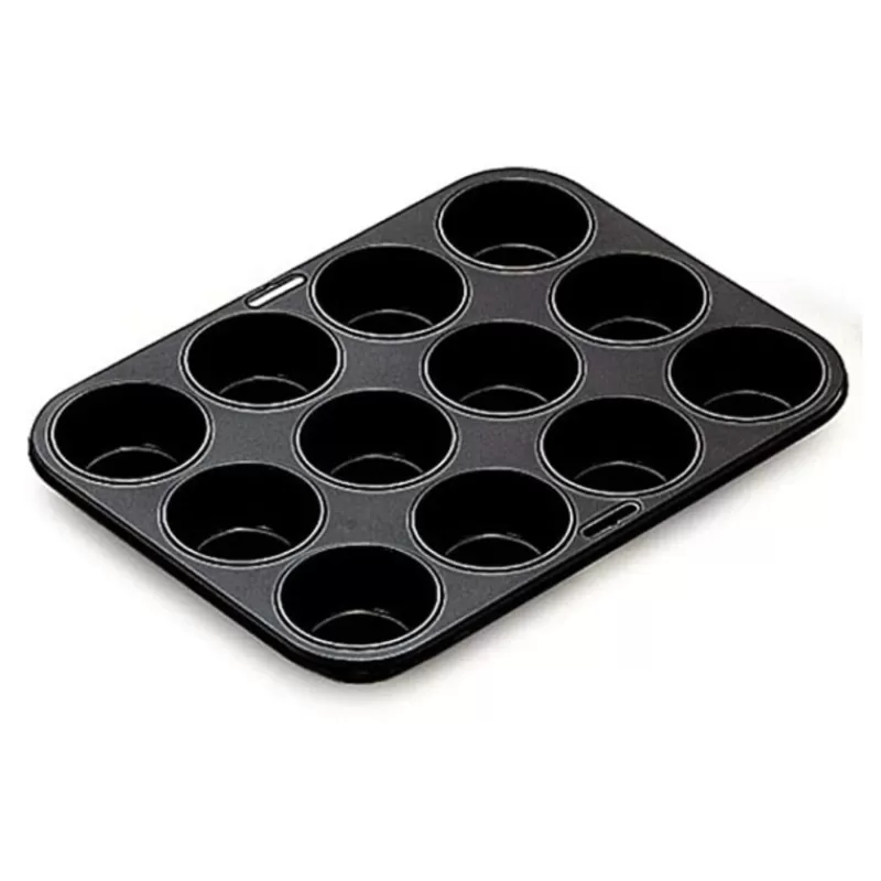 Cerf Dellier Moule 12 Muffins Anti-Adherent