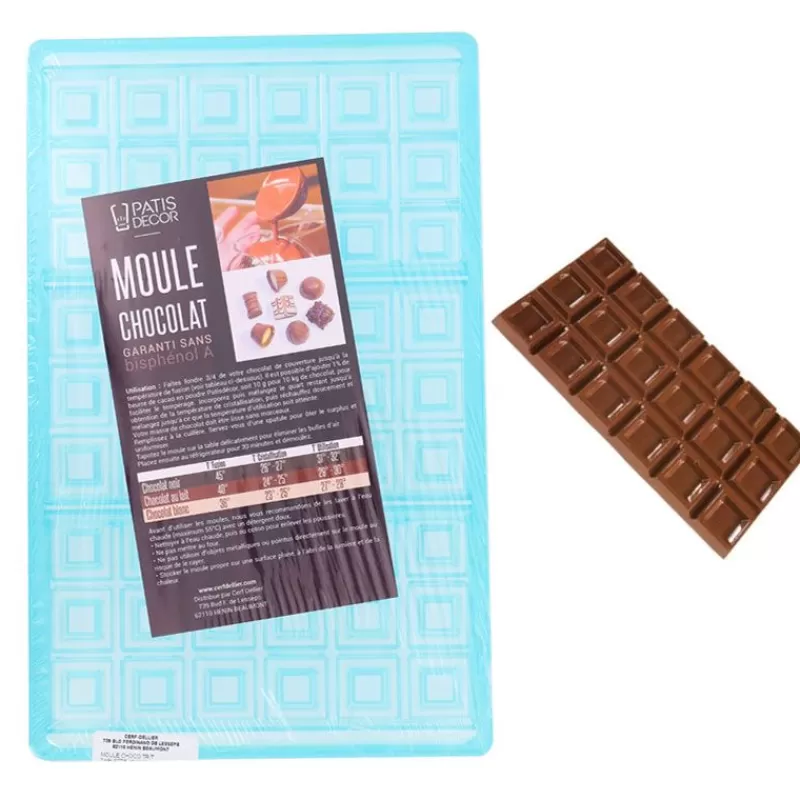 Cerf Dellier Moule 3 Tablettes Chocolat 100 G