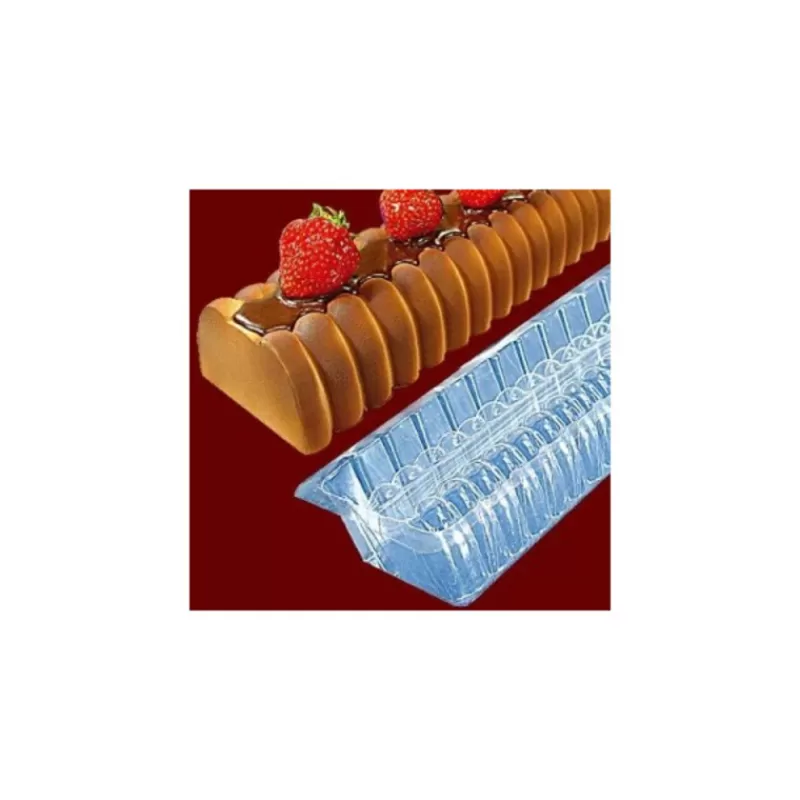 Cerf Dellier Moule A Bûche Annele En Pvc (X 12)