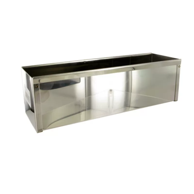 Cerf Dellier Moule A Bûche Carre Inox 30 X 9 Cm