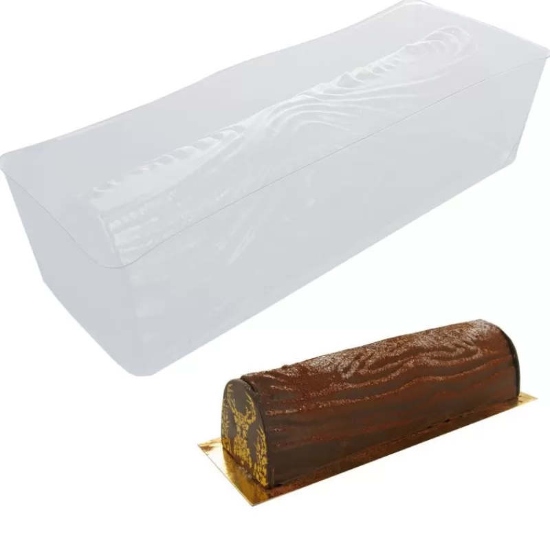 Cerf Dellier Moule A Bûche Pvc Decor