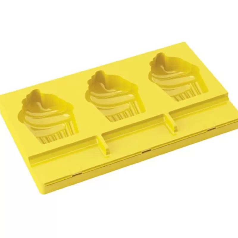 Cerf Dellier Moule A Esquimaux Silicone Cupcake + 50 Bâtons Cheap