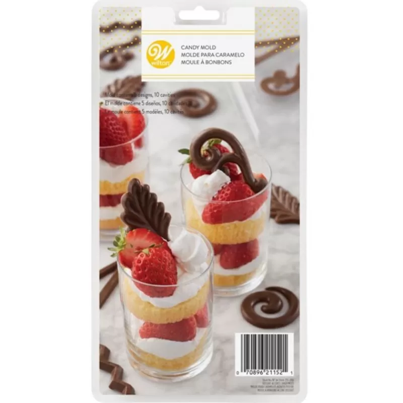 Cerf Dellier Moule Bonbons 5 Décors Wilton