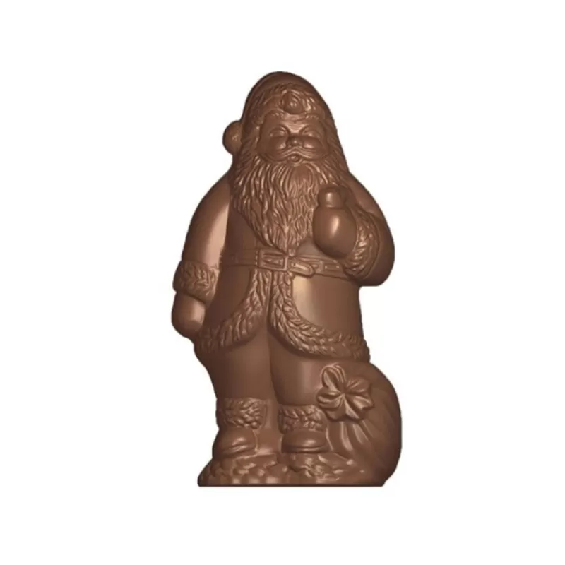 Cerf Dellier Moule Chocolat Grand Pere Noël