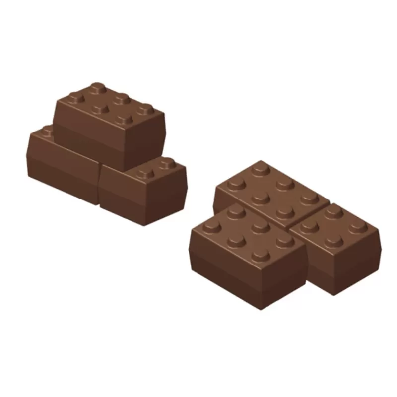 Cerf Dellier Moule Chocolat Lego