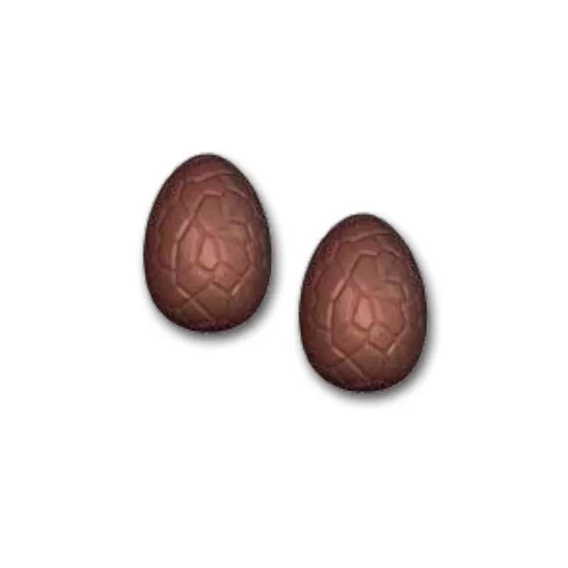 Cerf Dellier Moule Chocolat Oeuf Craquele 3 Cm Patisdecor