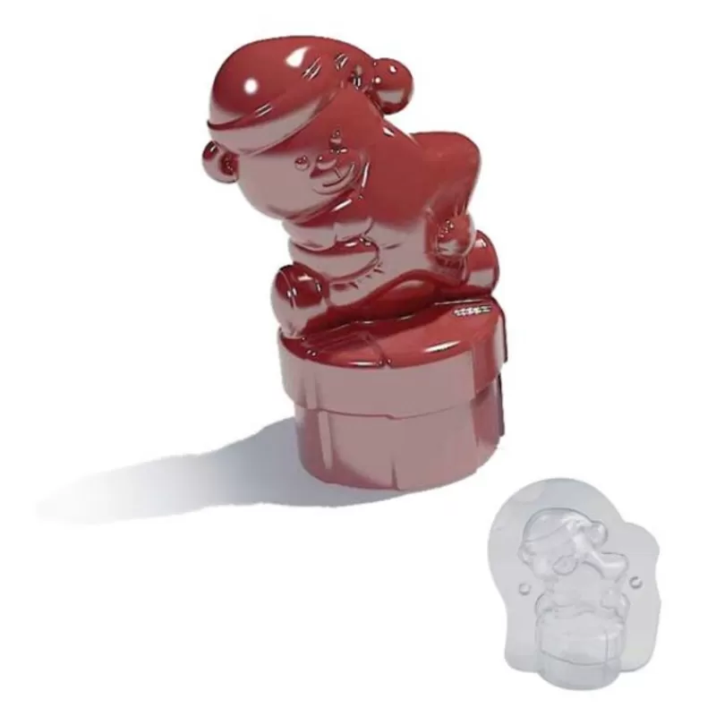 Cerf Dellier Moule Chocolat Ourson Etoile 3D