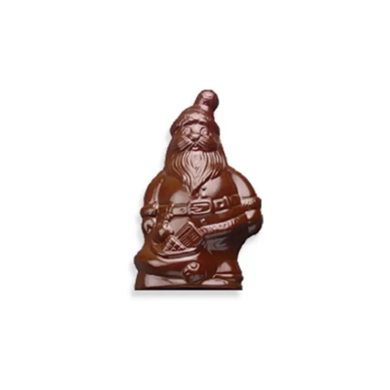 Cerf Dellier Moule Chocolat Pere Noël 15,5 Cm