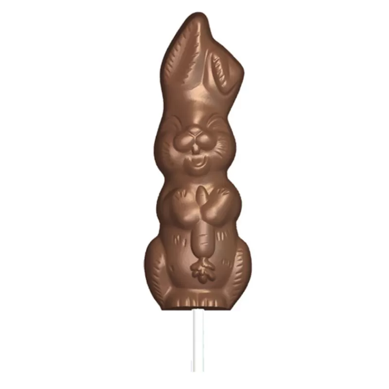 Cerf Dellier Moule Chocolat Sucettes Lapin