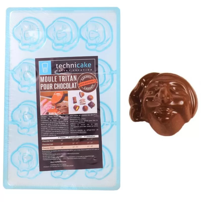 Cerf Dellier Moule Chocolats Masques Venitiens