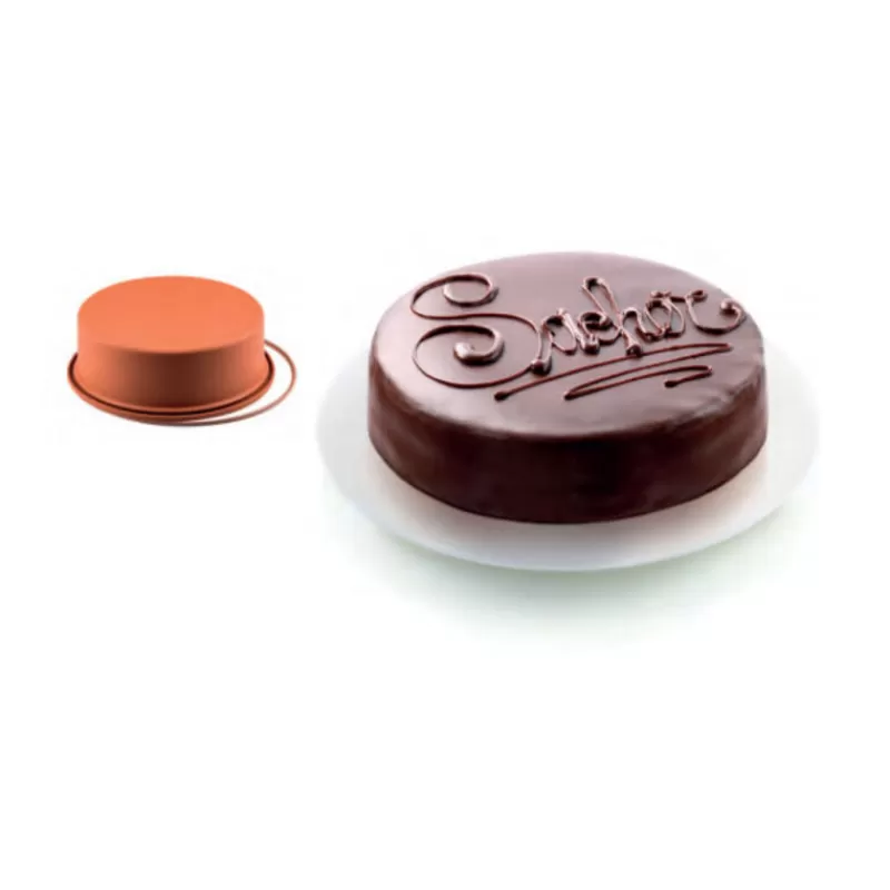 Cerf Dellier Moule Rond Profond Silicone 18 Cm