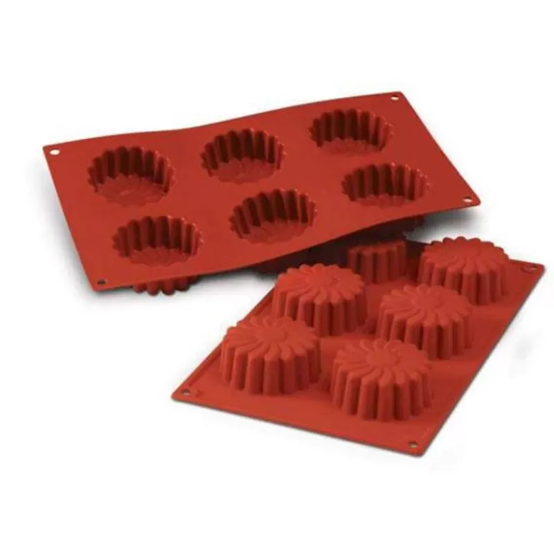 Cerf Dellier Moule Silicone 6 Marguerites