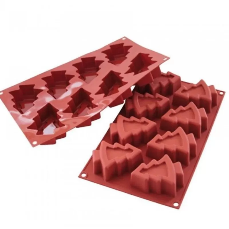 Cerf Dellier Moule Silicone 8 Sapins