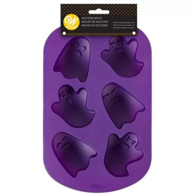 Cerf Dellier Moule Silicone Fantomes Assortis Wilton