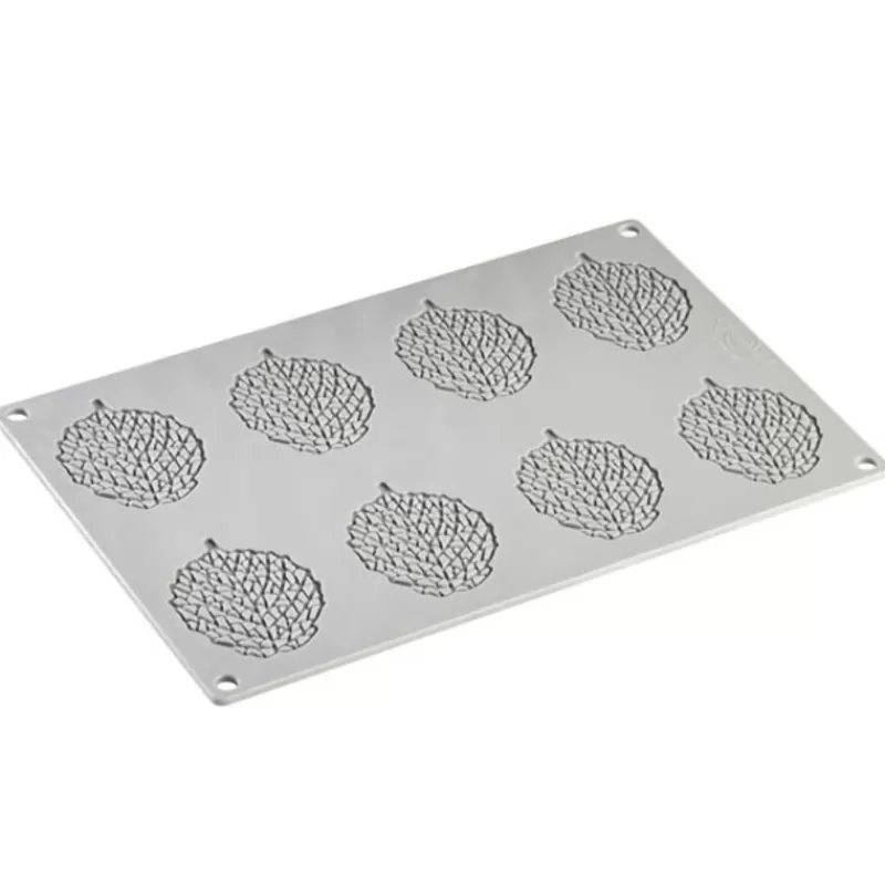 Cerf Dellier Moule Silicone Feuilles Pavoni