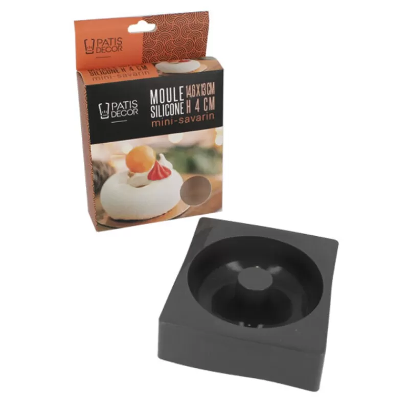 Cerf Dellier Moule Silicone Mini Savarin