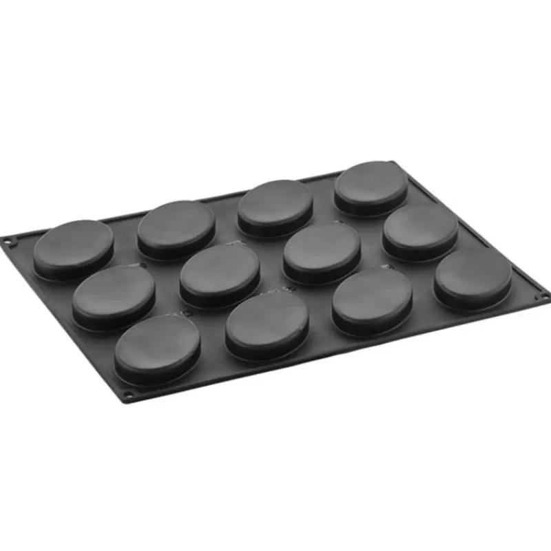 Cerf Dellier Moule Silicone Oval Pavoni