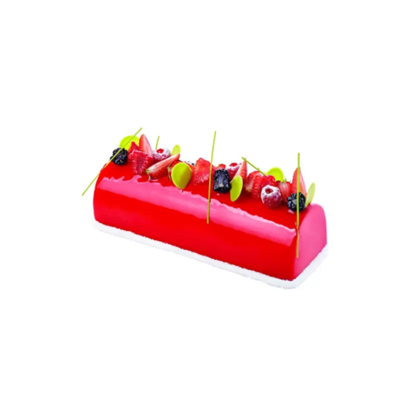 Cerf Dellier Moule Silicone Pour Bûche Systeme Texture